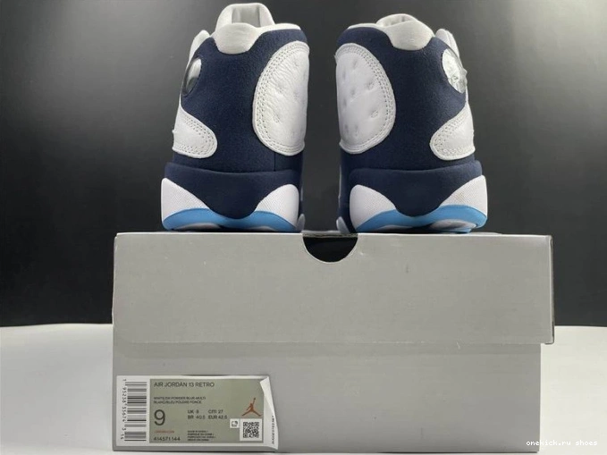 Rep Jordan Air Powder Blue 414571-144 Dark 13 0711